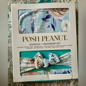 NEW Posh Penaut Swaddle Set